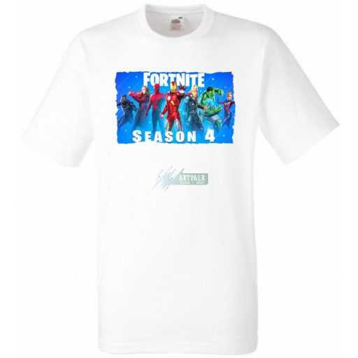 Game fan Nexus War - Hősök - Fortnite stílus -A gyerek rövid ujjú póló