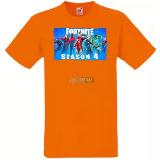   Game fan Nexus War - Hősök - Fortnite stílus -A gyerek rövid ujjú póló