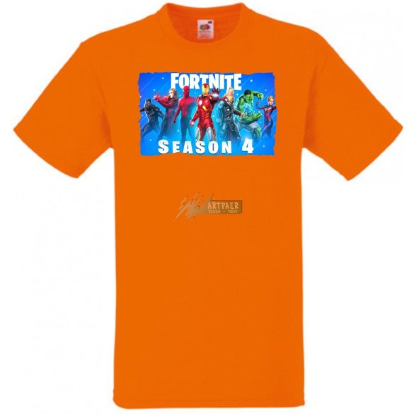 Game fan Nexus War - Hősök - Fortnite stílus -A gyerek rövid ujjú póló