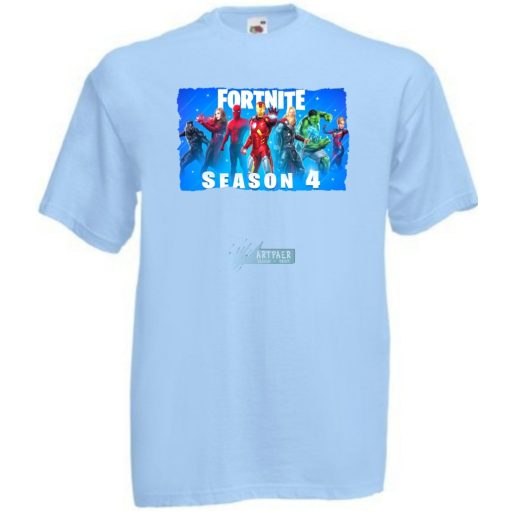 Game fan Nexus War - Hősök - Fortnite stílus -A gyerek rövid ujjú póló