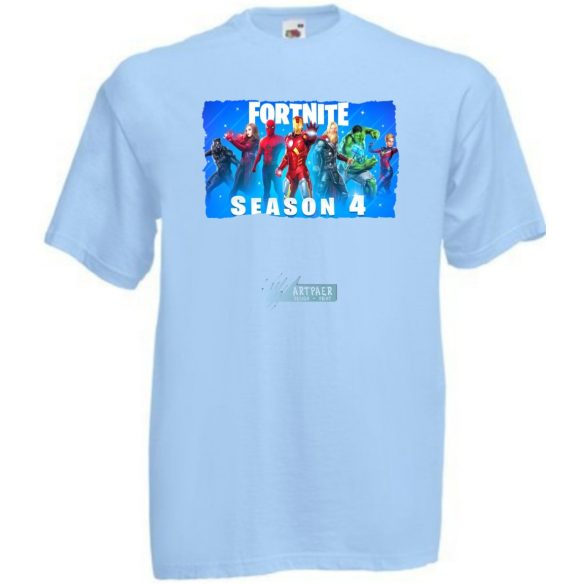 Game fan Nexus War - Hősök - Fortnite stílus -A gyerek rövid ujjú póló