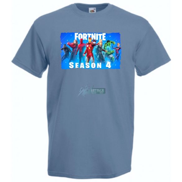 Game fan Nexus War - Hősök - Fortnite stílus -A férfi rövid ujjú póló