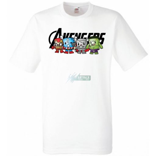 Humor Periódus Tábla elemei - Avengers gyerek rövid ujjú póló