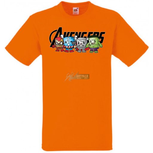 Humor Periódus Tábla elemei - Avengers gyerek rövid ujjú póló
