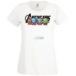 Humor Periódus Tábla elemei - Avengers női rövid ujjú póló