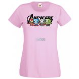 Humor Periódus Tábla elemei - Avengers női rövid ujjú póló