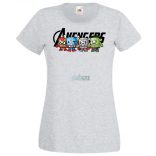Humor Periódus Tábla elemei - Avengers női rövid ujjú póló