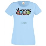 Humor Periódus Tábla elemei - Avengers női rövid ujjú póló