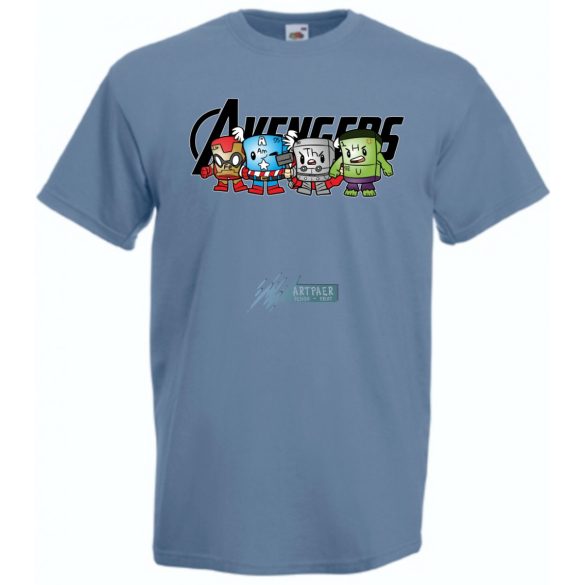 Humor Periódus Tábla elemei - Avengers férfi rövid ujjú póló