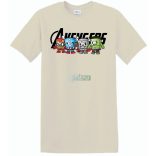 Humor Periódus Tábla elemei - Avengers férfi rövid ujjú póló