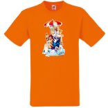 Humor Frozen Ice - Fagyizó Anna Elsa Olaf gyerek rövid ujjú póló