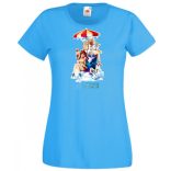 Humor Fozen Ice - Fagyizó Anna Elsa Olaf női rövid ujjú póló