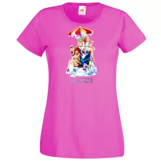   Humor Fozen Ice - Fagyizó Anna Elsa Olaf női rövid ujjú póló