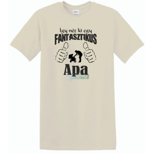 Így néz ki egy fantasztikus - Apa férfi rövid ujjú póló