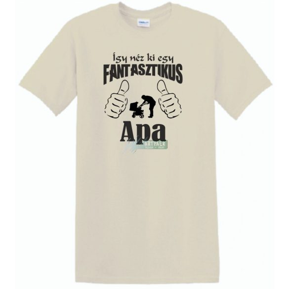 Így néz ki egy fantasztikus - Apa férfi rövid ujjú póló