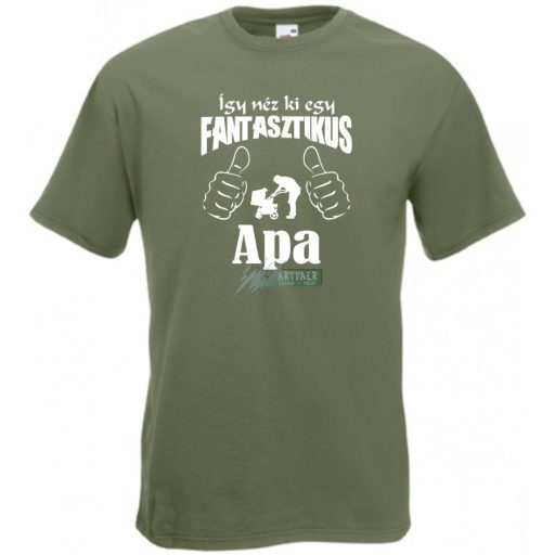 Így néz ki egy fantasztikus - Apa férfi rövid ujjú póló