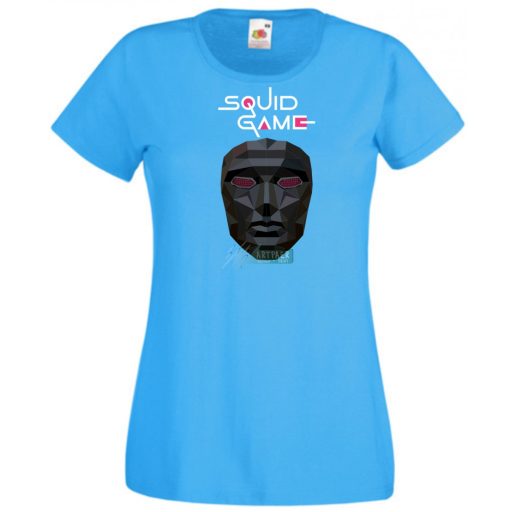 Nyerd meg az életed - Maszk -A - Squid Game stílus női rövid ujjú póló