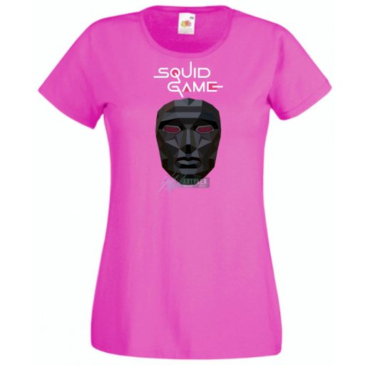 Nyerd meg az életed - Maszk -A - Squid Game stílus női rövid ujjú póló
