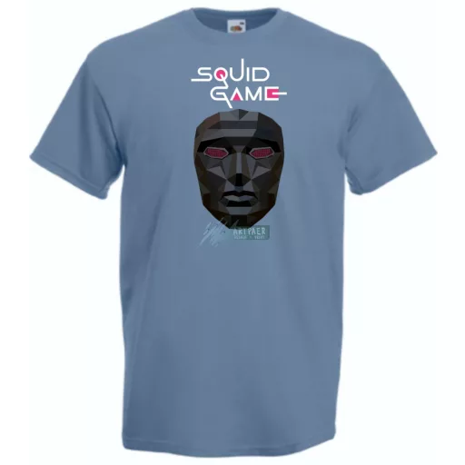 Nyerd meg az életed - Maszk -A - Squid Game stílus férfi rövid ujjú póló