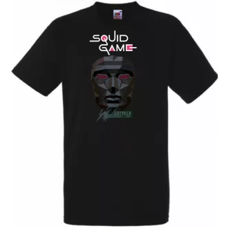   Nyerd meg az életed - Maszk -A - Squid Game stílus férfi rövid ujjú póló