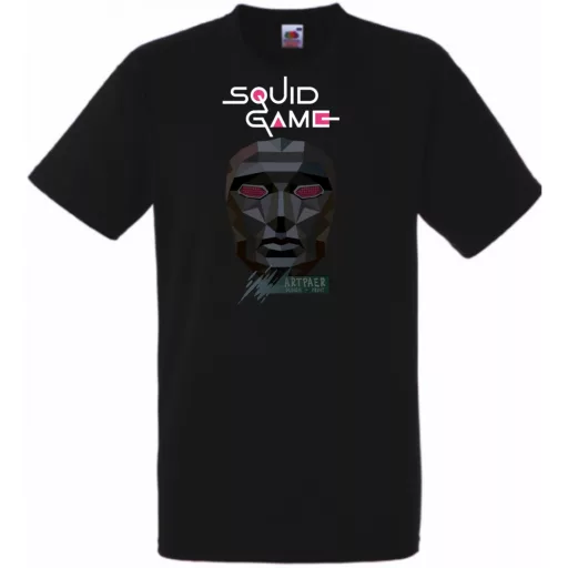 Nyerd meg az életed - Maszk -A - Squid Game stílus férfi rövid ujjú póló