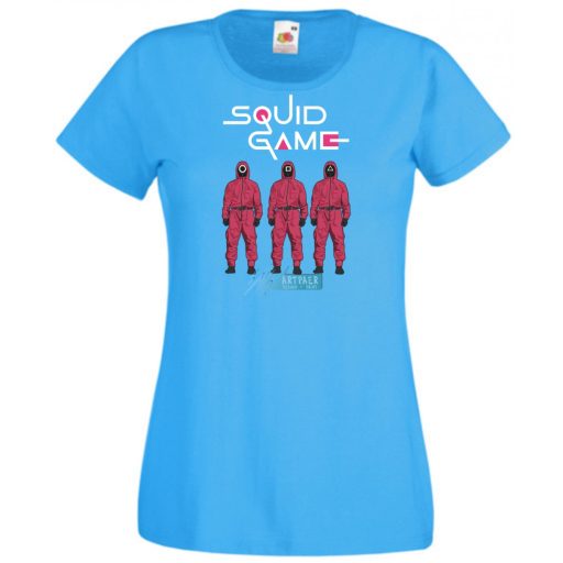 Nyerd meg az életed -B - Squid Game stílus női rövid ujjú póló