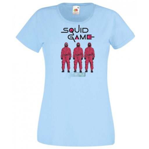 Nyerd meg az életed -B - Squid Game stílus női rövid ujjú póló