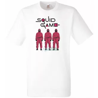   Nyerd meg az életed -B - Squid Game stílus férfi rövid ujjú póló