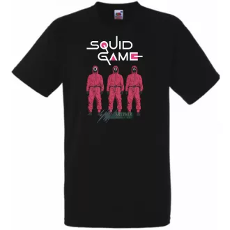   Nyerd meg az életed -B - Squid Game stílus férfi rövid ujjú póló