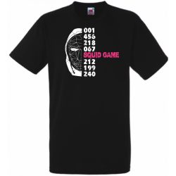   Nyerd meg az életed - Maszk -C - Squid Game stílus férfi rövid ujjú póló