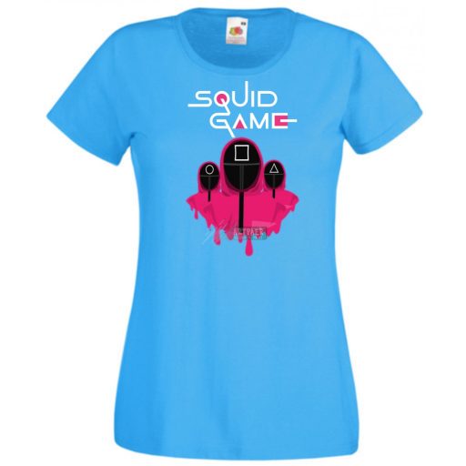 Nyerd meg az életed -D - Squid Game stílus női rövid ujjú póló