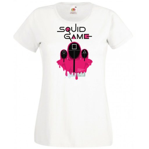 Nyerd meg az életed -D - Squid Game stílus női rövid ujjú póló