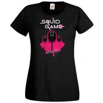   Nyerd meg az életed -D - Squid Game stílus női rövid ujjú póló
