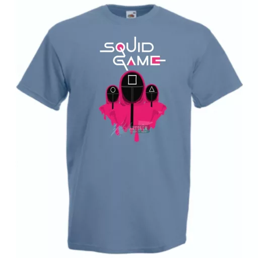 Nyerd meg az életed -D - Squid Game stílus férfi rövid ujjú póló