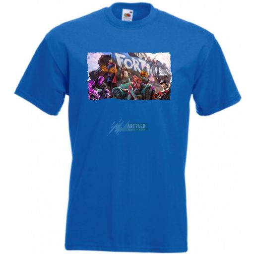 Game fan - Hősök, Dr Stone - Fortnite stílus -A gyerek rövid ujjú póló