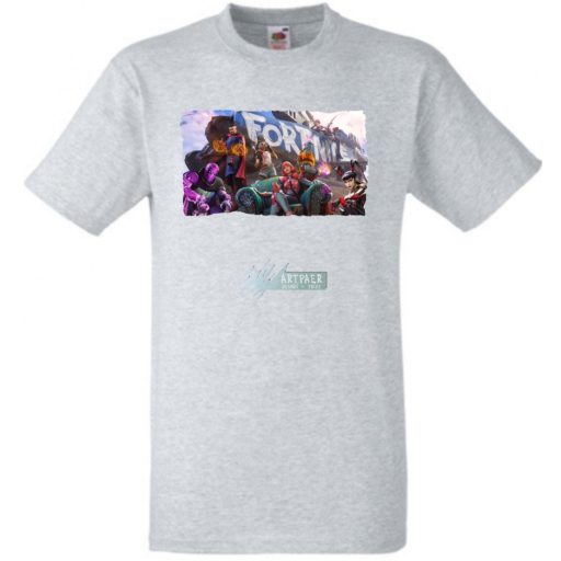 Game fan - Hősök, Dr Stone - Fortnite stílus -A gyerek rövid ujjú póló