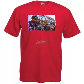   Game fan - Hősök, Dr Stone - Fortnite stílus -A férfi rövid ujjú póló