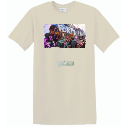 Game fan - Hősök, Dr Stone - Fortnite stílus -A férfi rövid ujjú póló