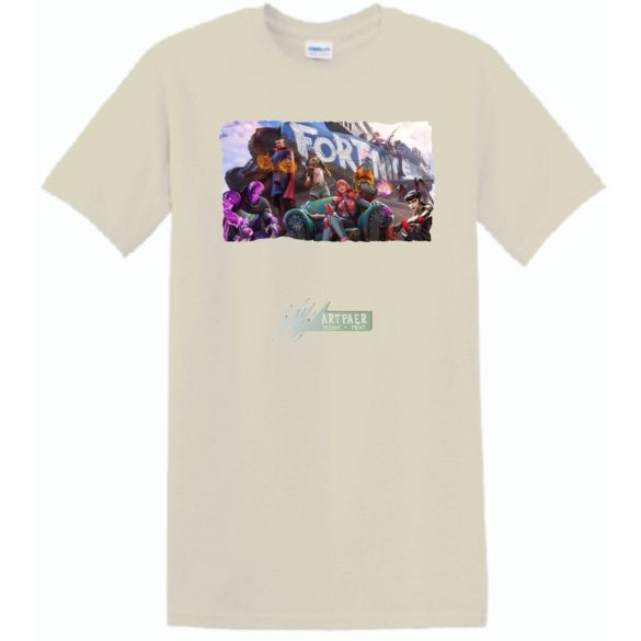 Game fan - Hősök, Dr Stone - Fortnite stílus -A férfi rövid ujjú póló