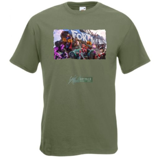 Game fan - Hősök, Dr Stone - Fortnite stílus -A férfi rövid ujjú póló