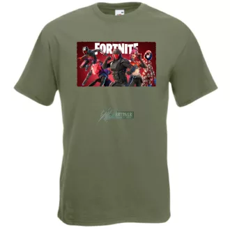 Game fan - Fortnite Chapter 4_5 férfi rövid ujjú póló