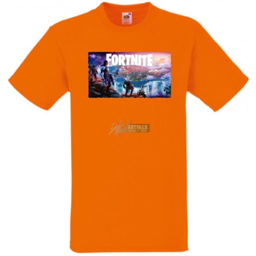 Game fan - Fortnite Chapter 4_1 gyerek rövid ujjú póló