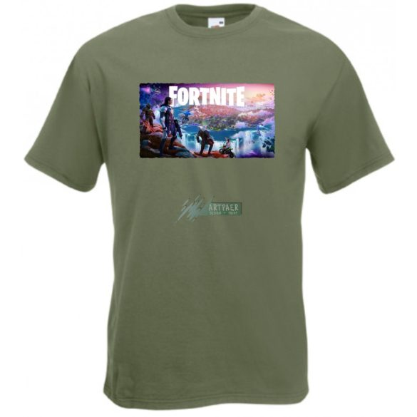 Game fan - Fortnite Chapter 4_1 férfi rövid ujjú póló