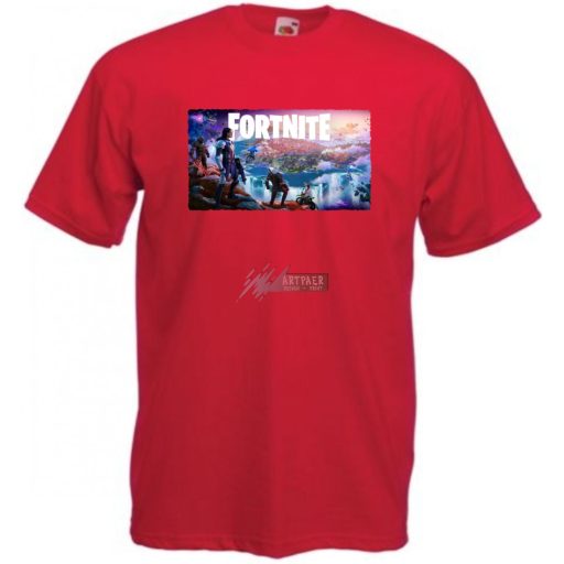 Game fan - Fortnite Chapter 4_1 férfi rövid ujjú póló