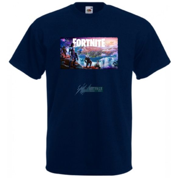 Game fan - Fortnite Chapter 4_1 férfi rövid ujjú póló