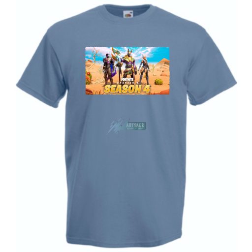  Game fan Egyiptomban - Fortnite Chapter 4_4 férfi rövid ujjú póló