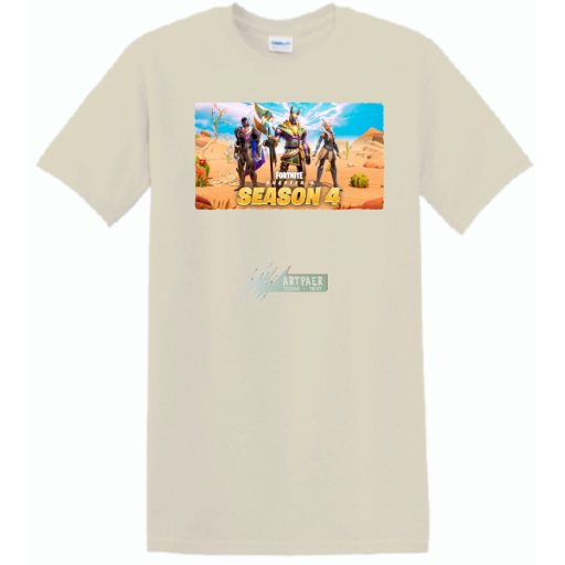  Game fan Egyiptomban - Fortnite Chapter 4_4 férfi rövid ujjú póló