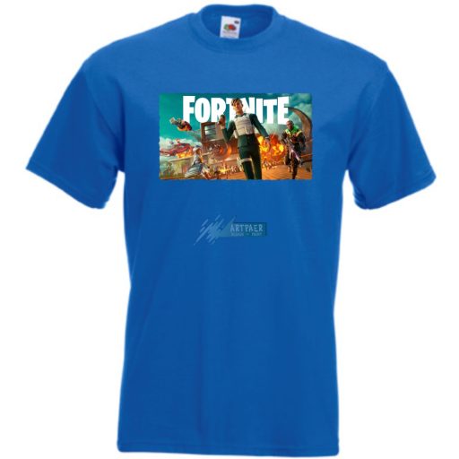  Game fan - Fortnite stílus Chapter 4_4 gyerek rövid ujjú póló