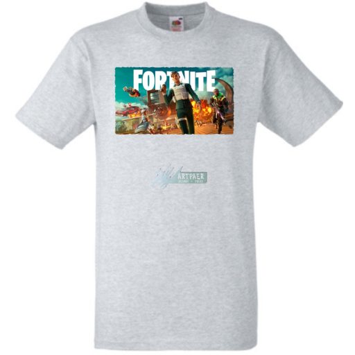  Game fan - Fortnite stílus Chapter 4_4 gyerek rövid ujjú póló