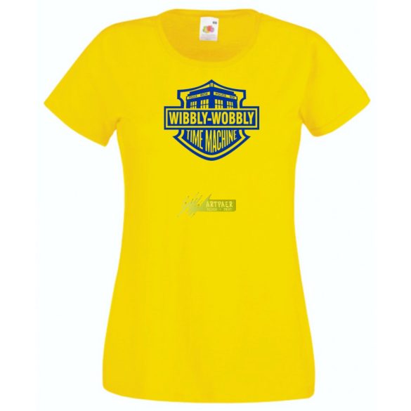 Wibbly Wobbly Time Machine női rövid ujjú póló